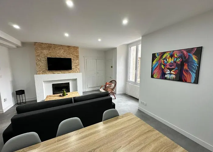 Appartement T3 Cosy Et Moderne